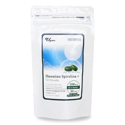ハワイアンスピルリナ&醗酵クロレラ+キヌアスプラウト